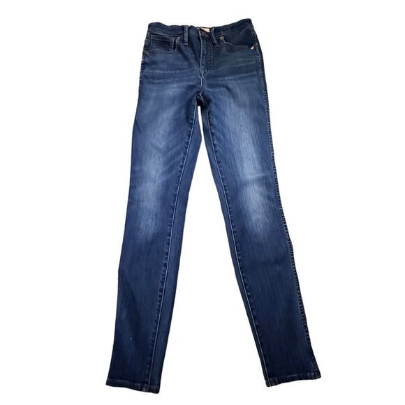 Madewell ~ High Rise 10” Skinny Jeans ~ size 27T ~ approx 29.5” inseam - Picture 1 of 13